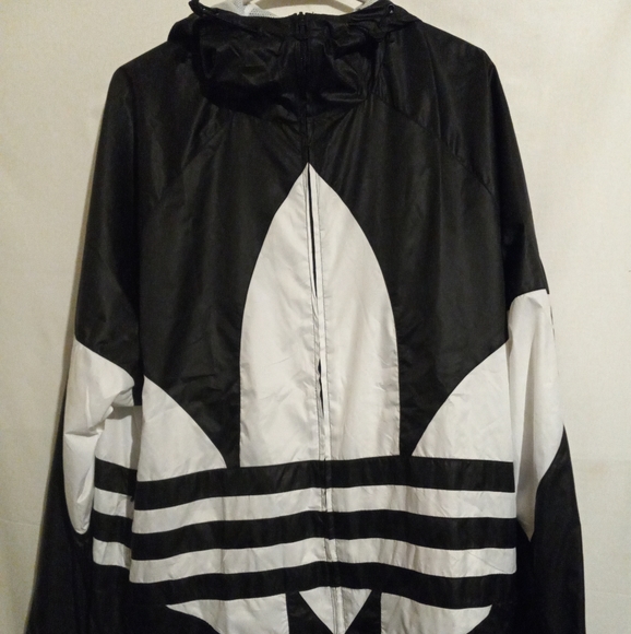 adidas Other - Adidas TreFoild WB Black/White NWT! (L)